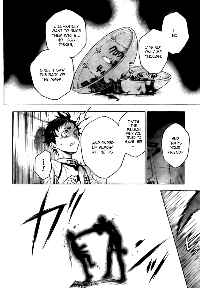 Deadman Wonderland Chapter 26 page 12 - Chapter 26: Blue Sky with Blue Devils