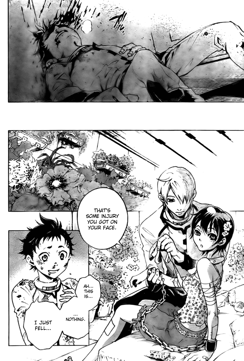 Deadman Wonderland Chapter 26 page 16 - Chapter 26: Blue Sky with Blue Devils