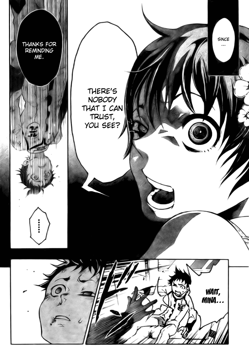 Deadman Wonderland Chapter 26 page 18 - Chapter 26: Blue Sky with Blue Devils