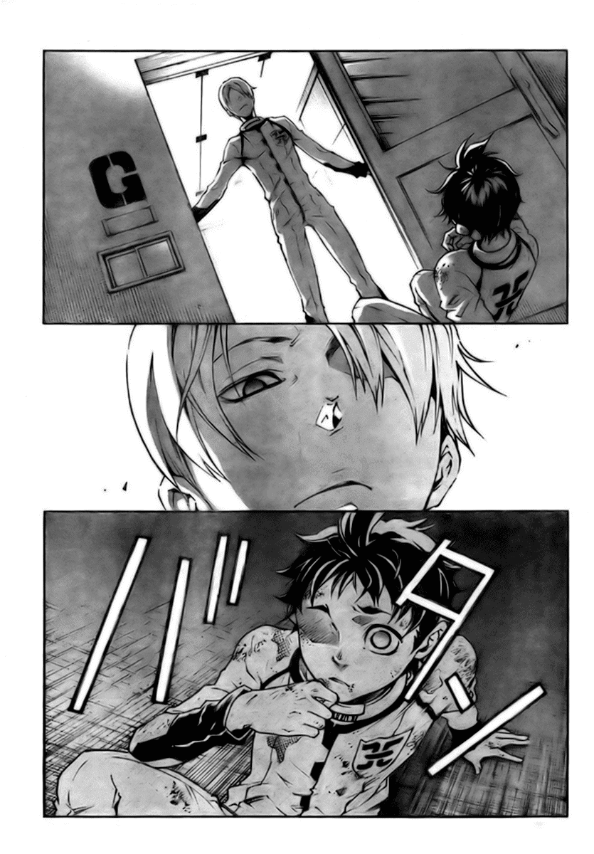 Deadman Wonderland Chapter 26 page 19 - Chapter 26: Blue Sky with Blue Devils