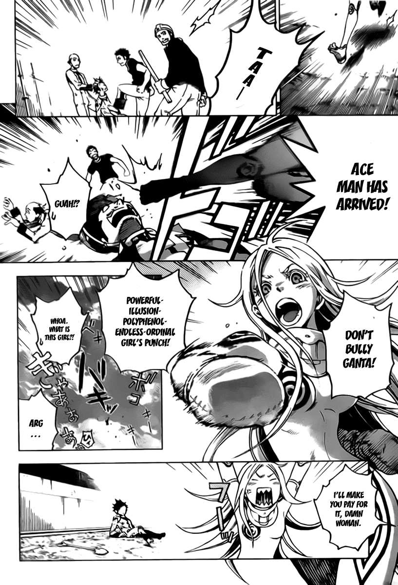 Deadman Wonderland Chapter 26 page 28 - Chapter 26: Blue Sky with Blue Devils
