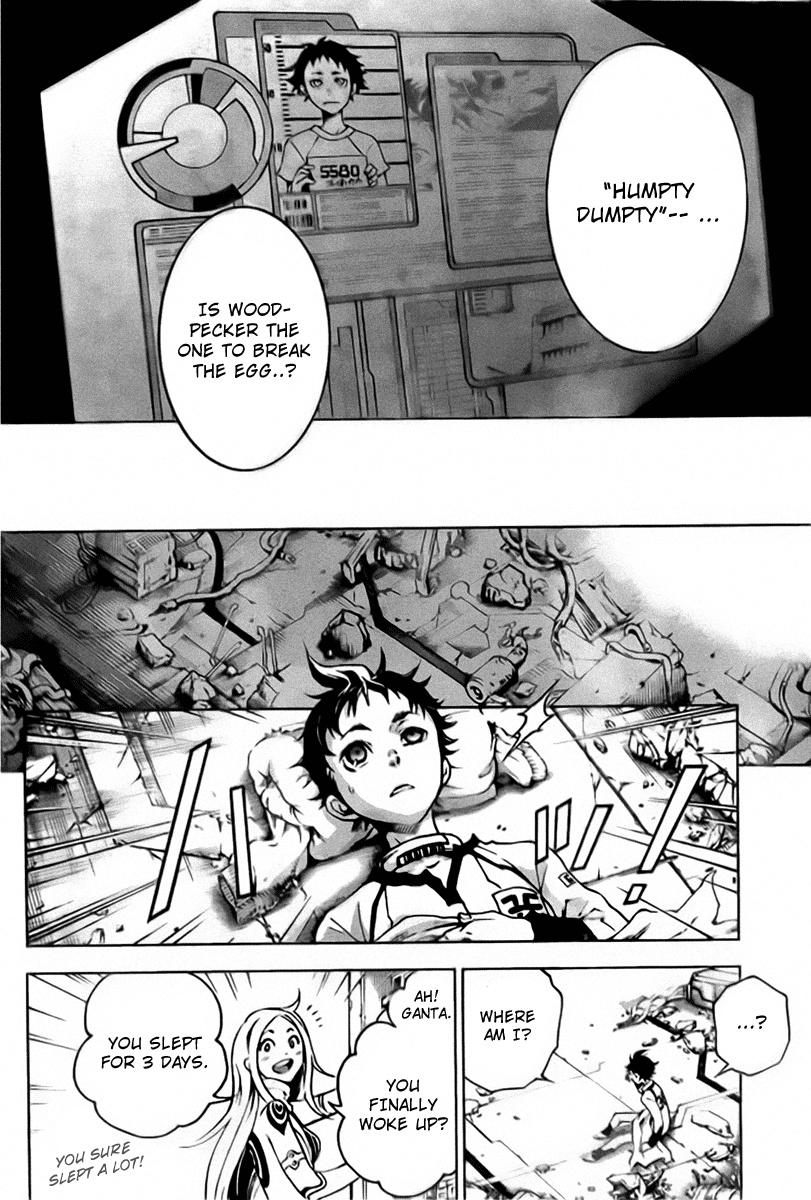 Deadman Wonderland Chapter 26 page 4 - Chapter 26: Blue Sky with Blue Devils