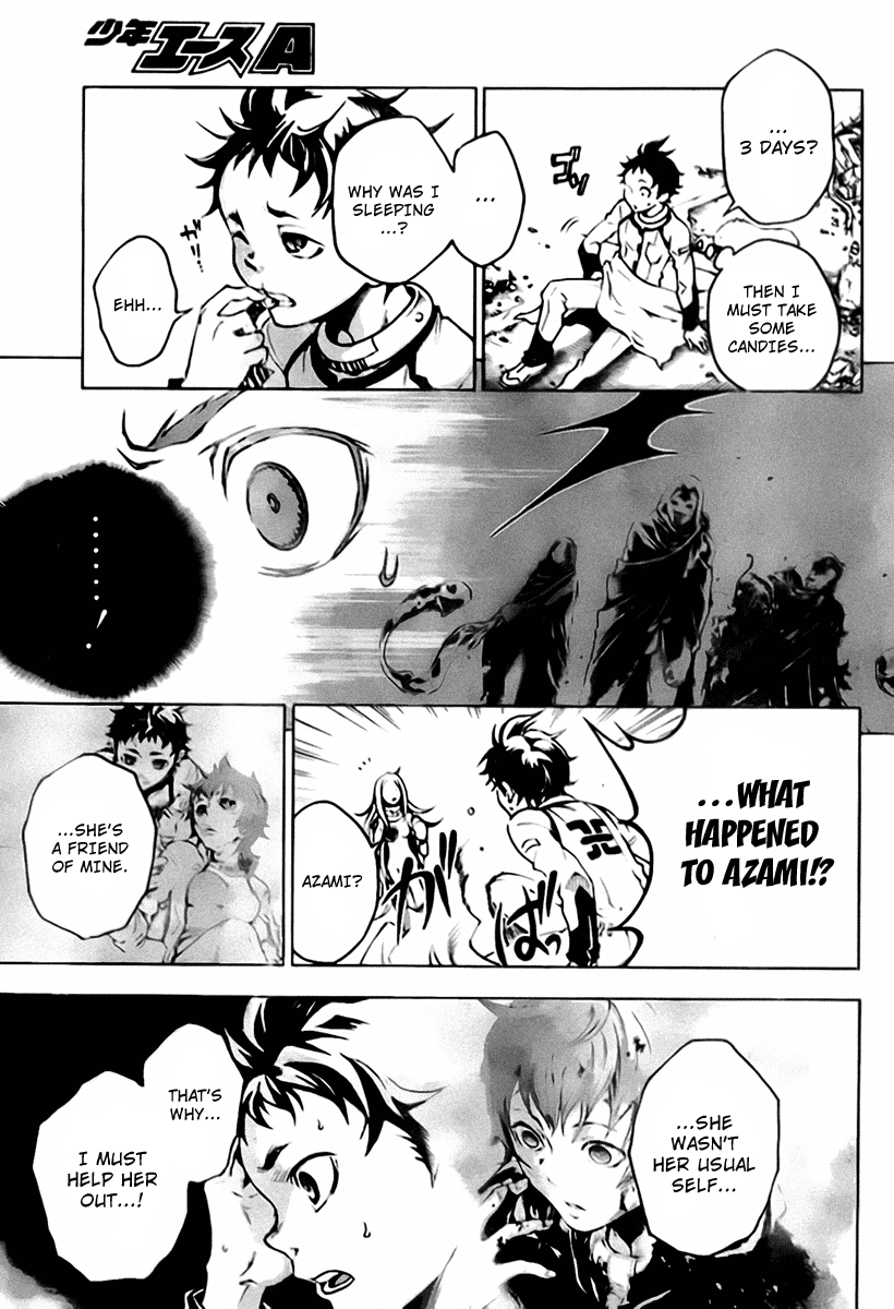 Deadman Wonderland Chapter 26 page 5 - Chapter 26: Blue Sky with Blue Devils