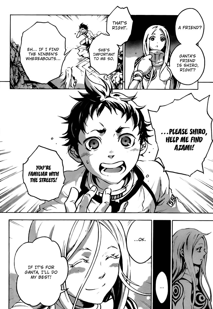 Deadman Wonderland Chapter 26 page 6 - Chapter 26: Blue Sky with Blue Devils