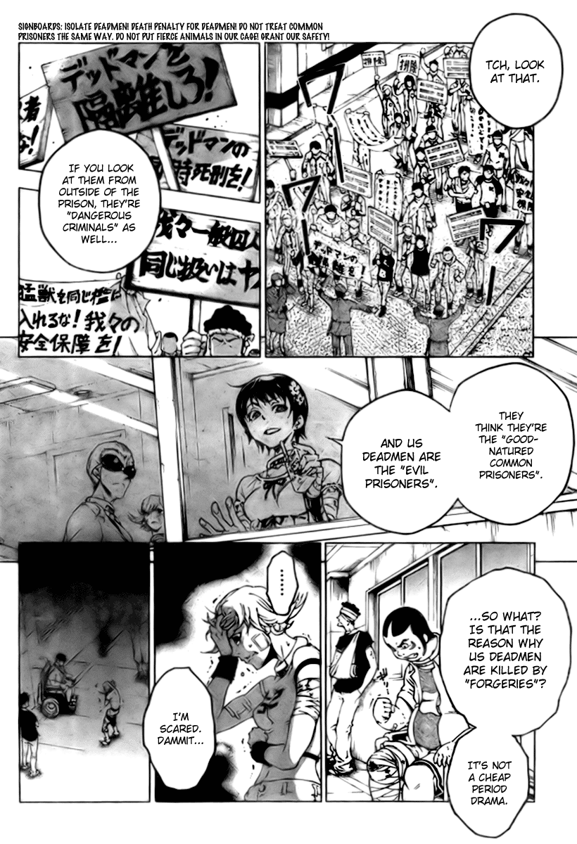 Deadman Wonderland Chapter 28 page 13 - Chapter 28: Mask or Mind