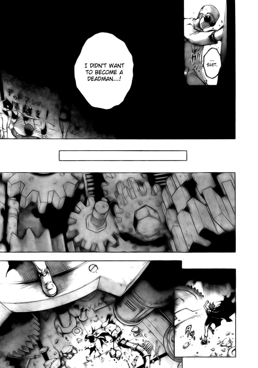 Deadman Wonderland Chapter 28 page 14 - Chapter 28: Mask or Mind