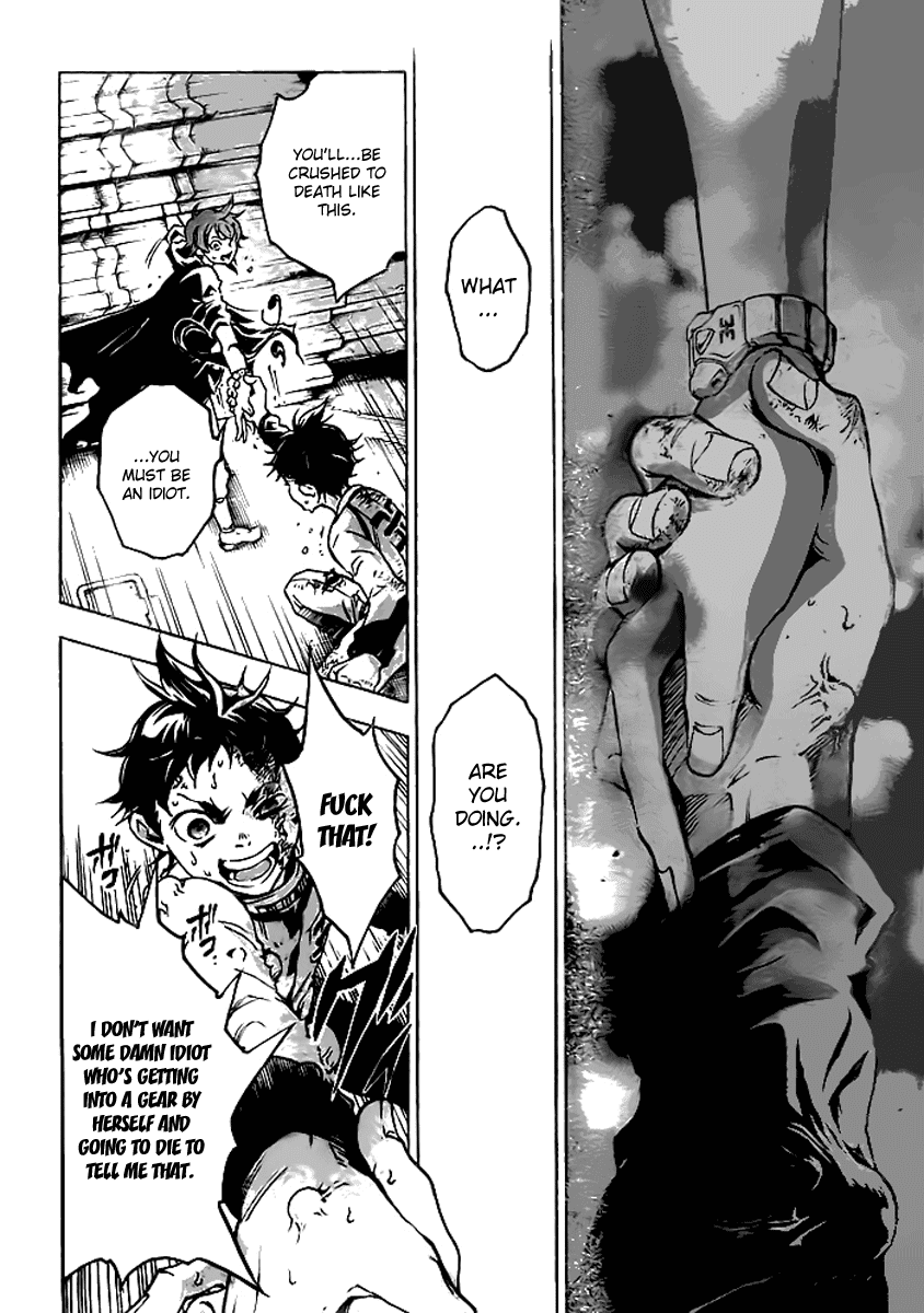 Deadman Wonderland Chapter 28 page 23 - Chapter 28: Mask or Mind