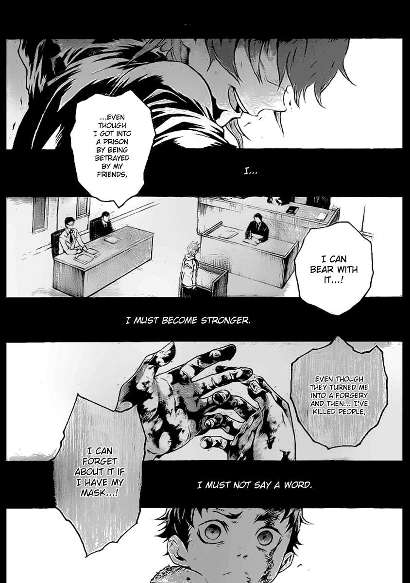 Deadman Wonderland Chapter 28 page 25 - Chapter 28: Mask or Mind