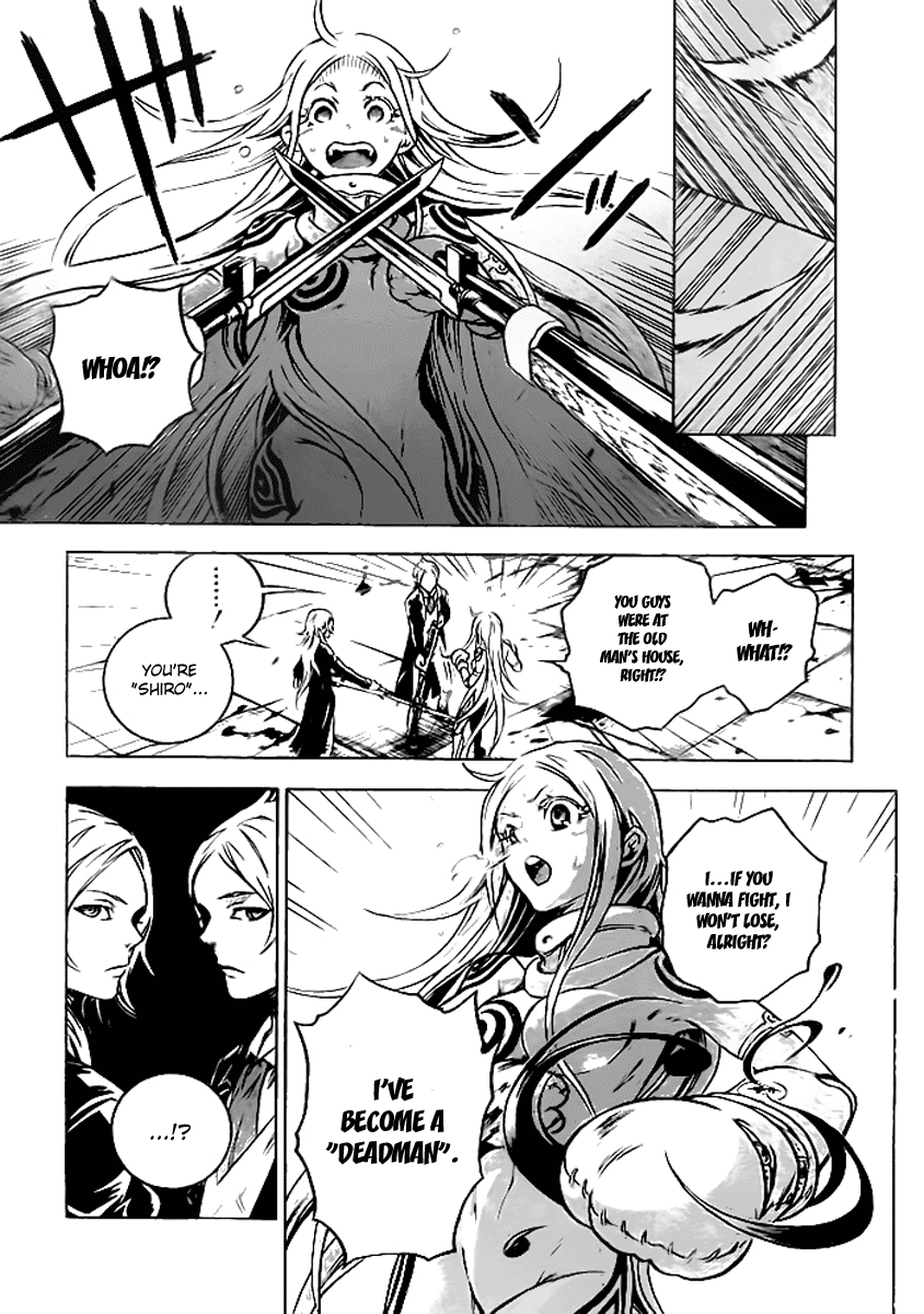 Deadman Wonderland Chapter 28 page 32 - Chapter 28: Mask or Mind