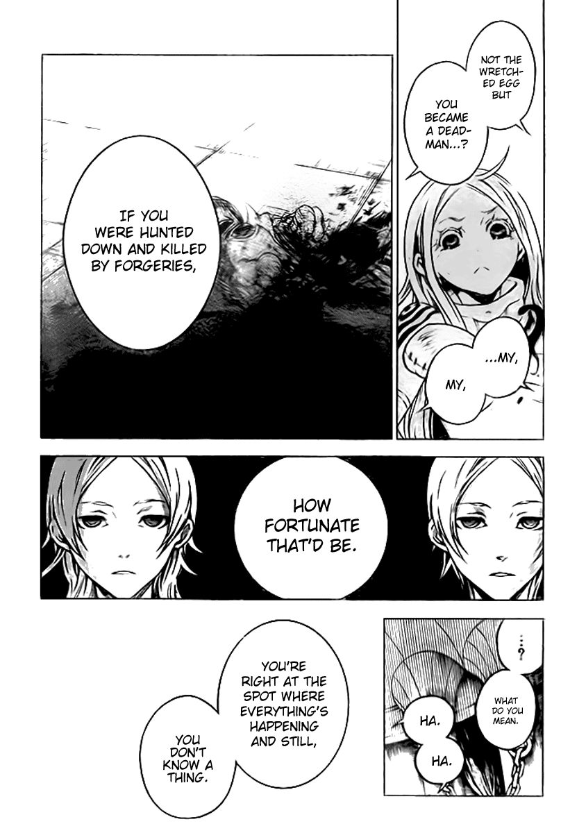 Deadman Wonderland Chapter 28 page 33 - Chapter 28: Mask or Mind