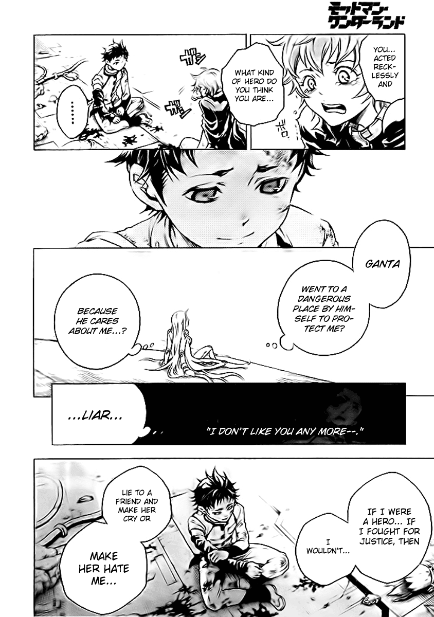 Deadman Wonderland Chapter 28 page 37 - Chapter 28: Mask or Mind