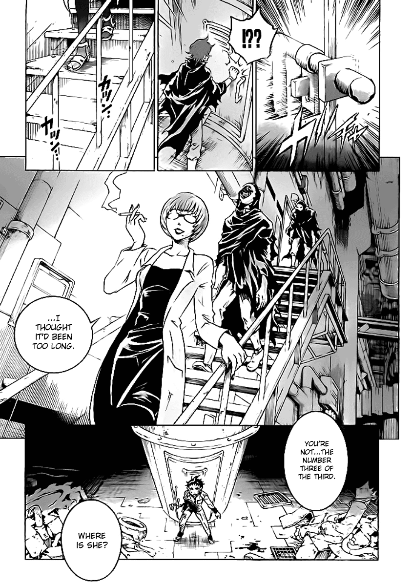Deadman Wonderland Chapter 28 page 42 - Chapter 28: Mask or Mind