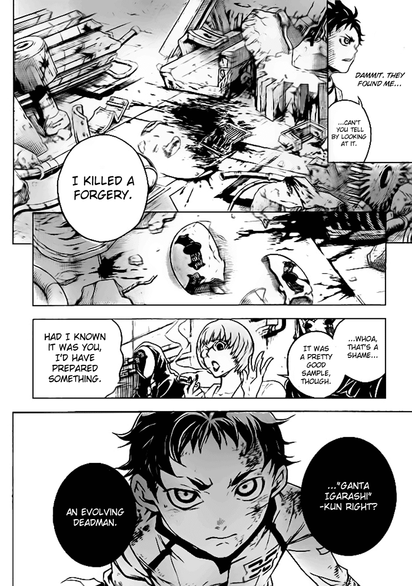 Deadman Wonderland Chapter 28 page 43 - Chapter 28: Mask or Mind