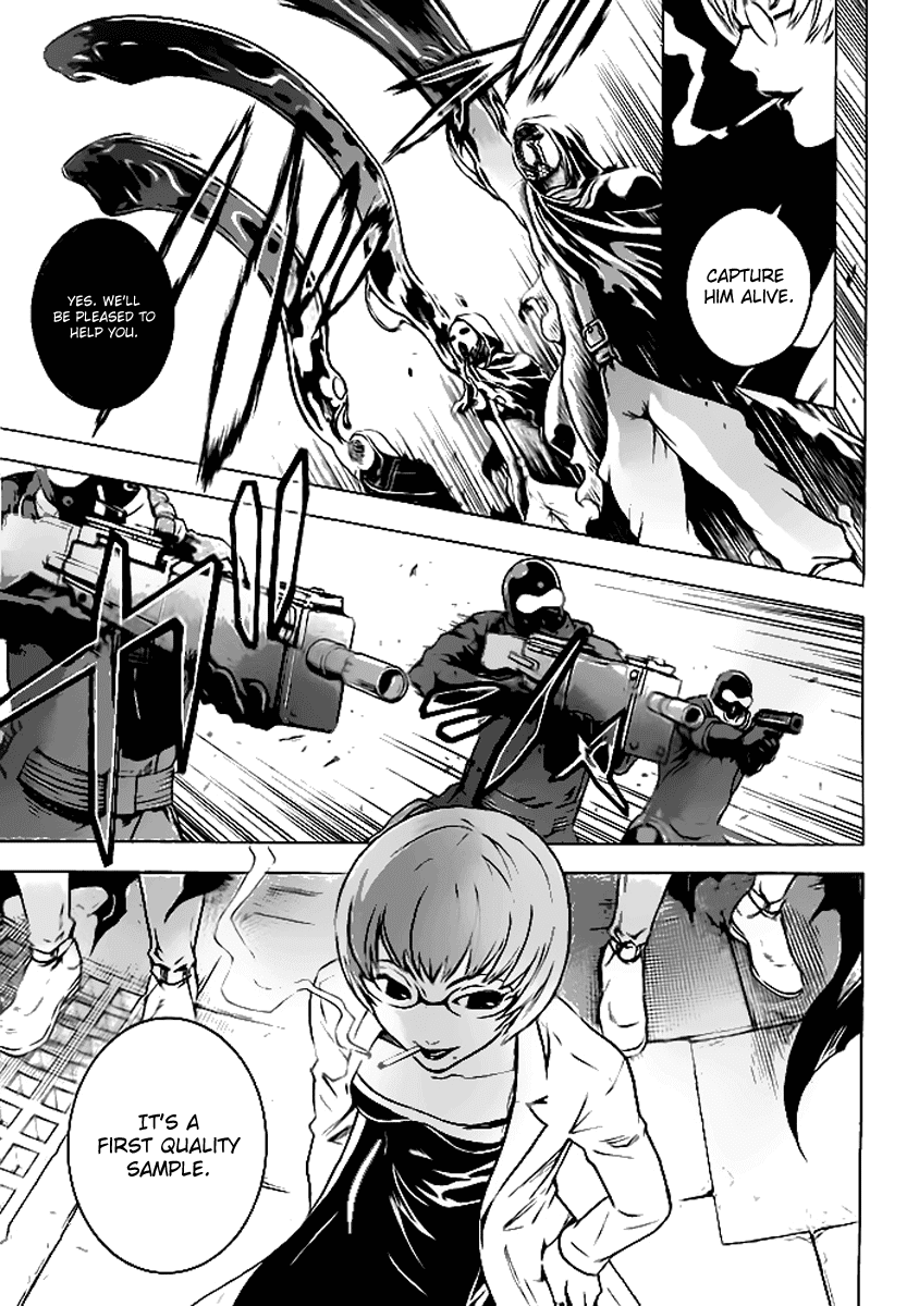 Deadman Wonderland Chapter 28 page 44 - Chapter 28: Mask or Mind