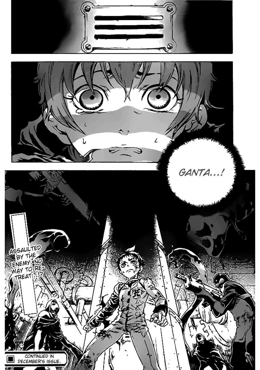 Deadman Wonderland Chapter 28 page 45 - Chapter 28: Mask or Mind