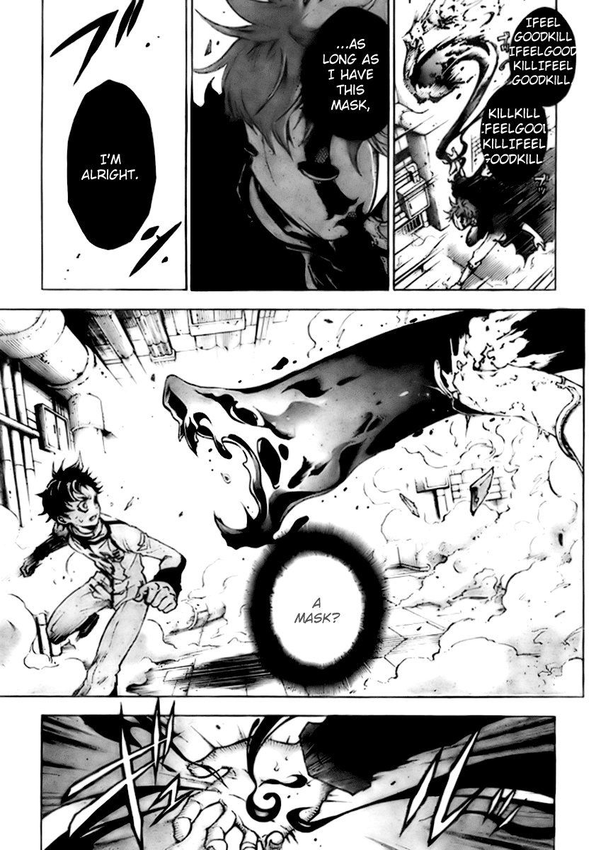Deadman Wonderland Chapter 28 page 6 - Chapter 28: Mask or Mind