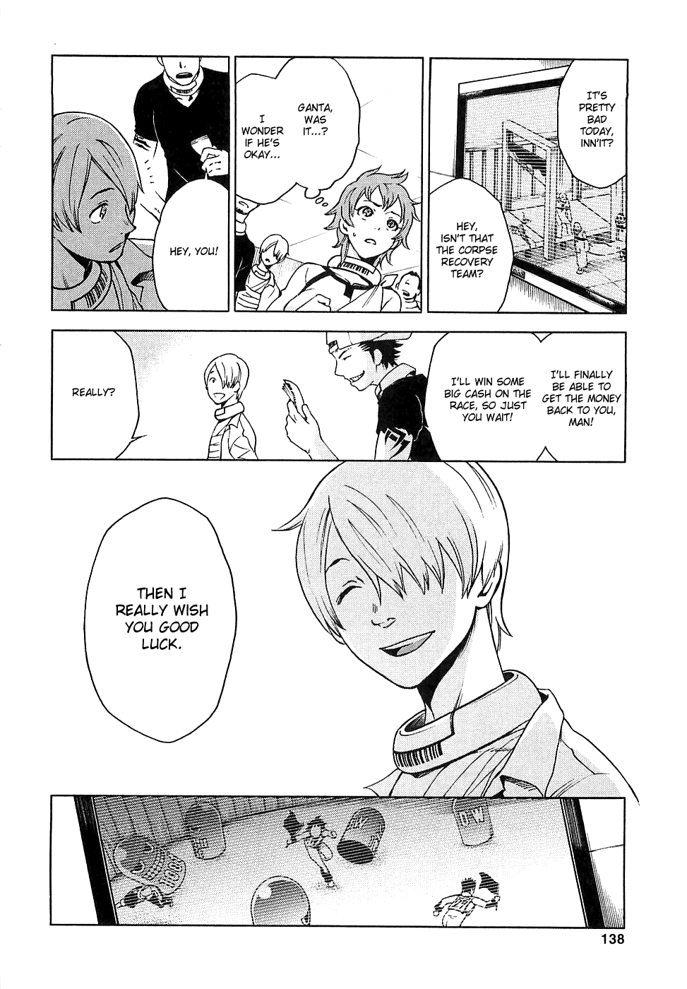 Deadman Wonderland Chapter 3 page 15 - Chapter 3: Dying happy Dog race