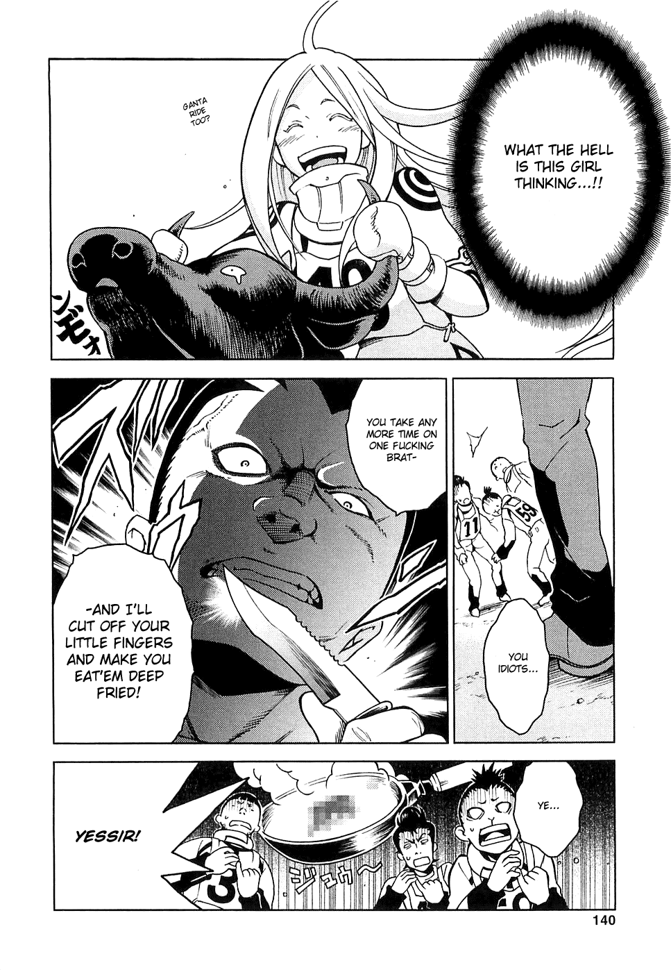Deadman Wonderland Chapter 3 page 17 - Chapter 3: Dying happy Dog race