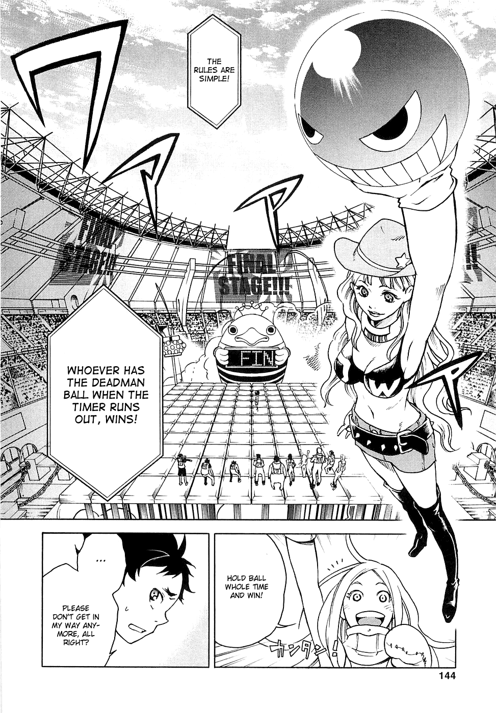 Deadman Wonderland Chapter 3 page 21 - Chapter 3: Dying happy Dog race