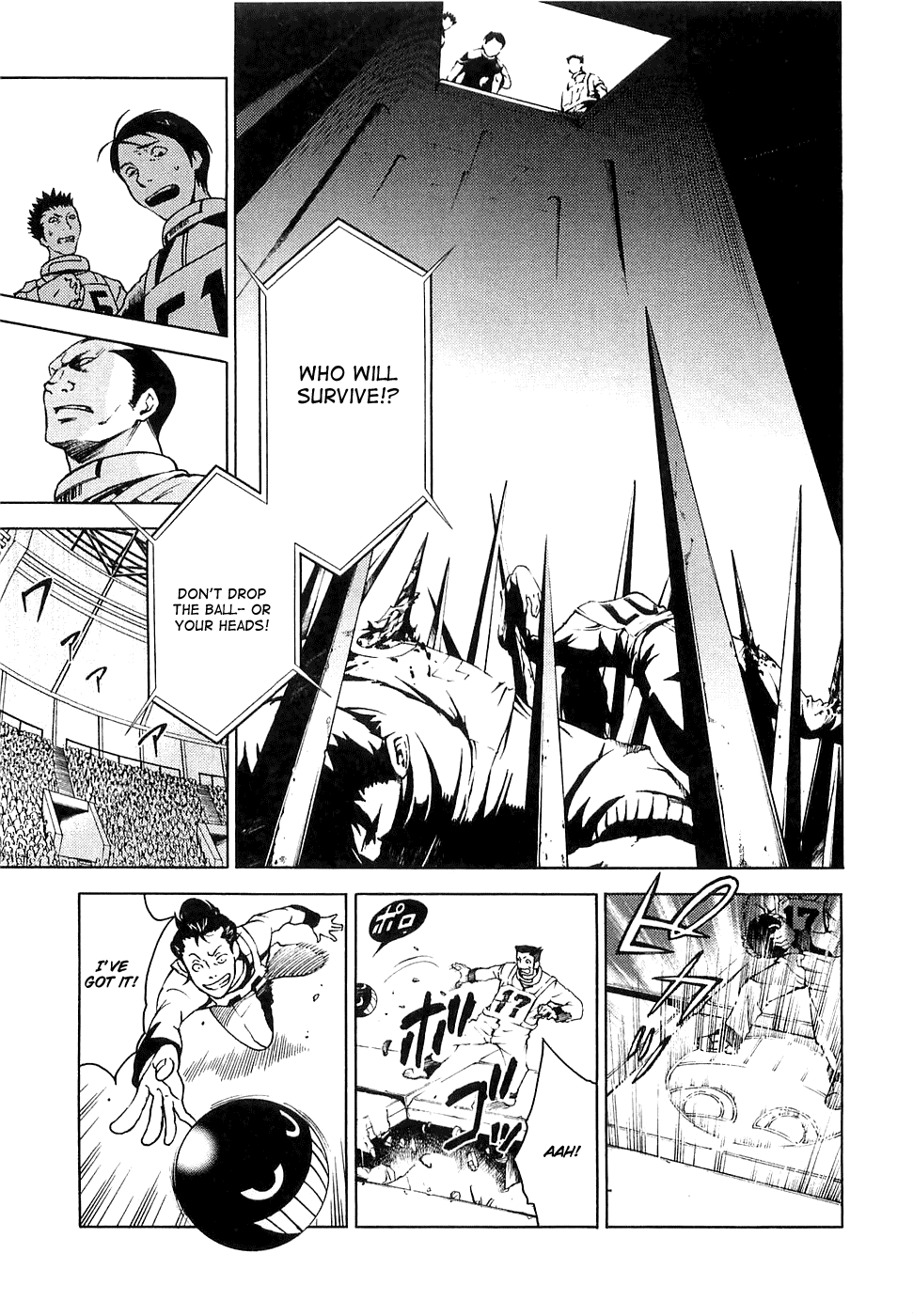 Deadman Wonderland Chapter 3 page 24 - Chapter 3: Dying happy Dog race