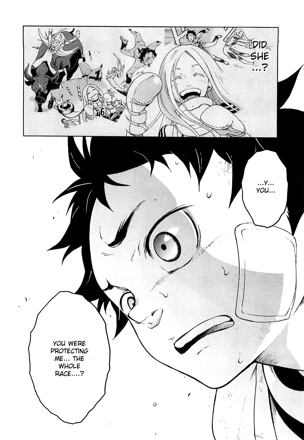 Deadman Wonderland Chapter 3 page 33 - Chapter 3: Dying happy Dog race