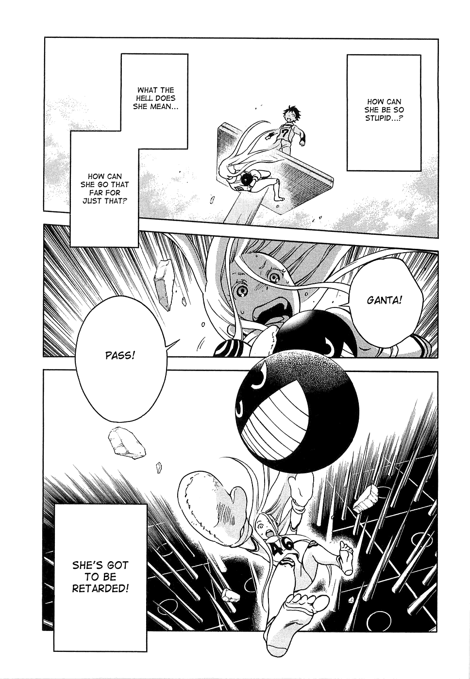 Deadman Wonderland Chapter 3 page 36 - Chapter 3: Dying happy Dog race