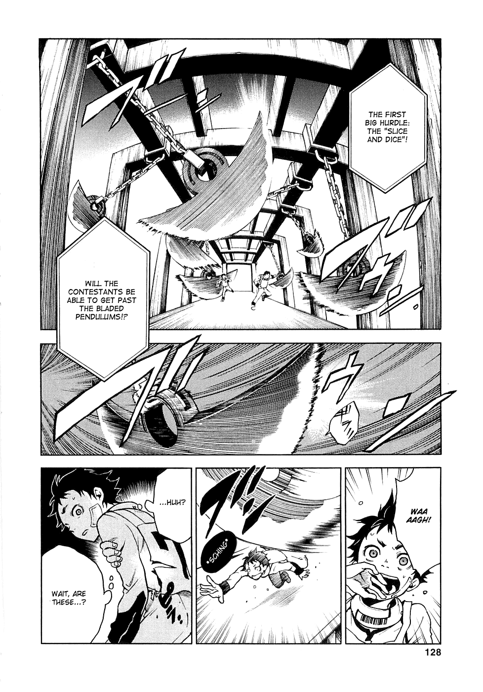 Deadman Wonderland Chapter 3 page 5 - Chapter 3: Dying happy Dog race