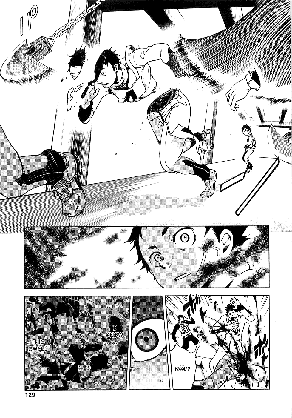 Deadman Wonderland Chapter 3 page 6 - Chapter 3: Dying happy Dog race