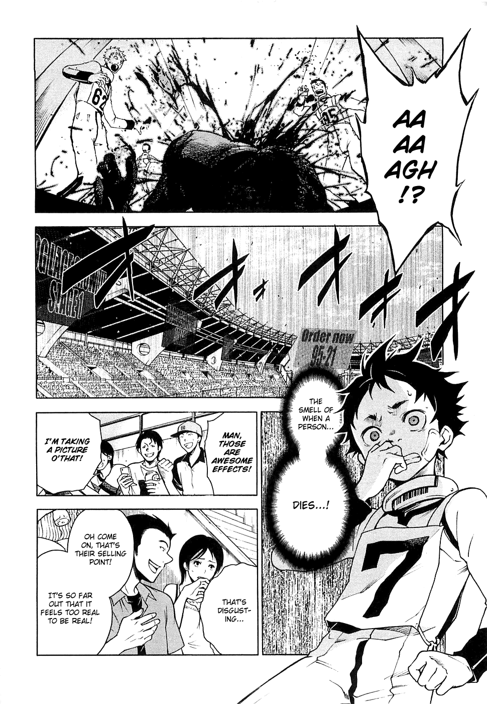 Deadman Wonderland Chapter 3 page 7 - Chapter 3: Dying happy Dog race