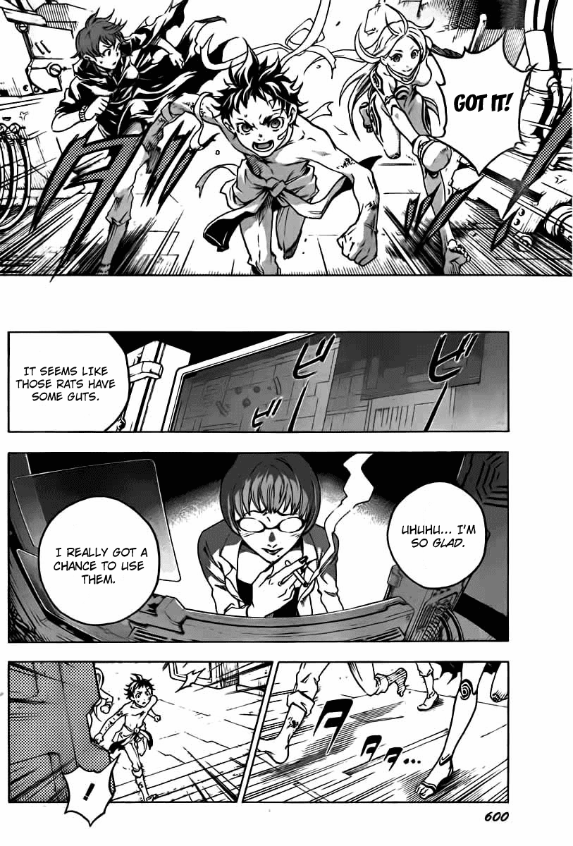Deadman Wonderland Chapter 31 page 13 - Chapter 31: Although Ganta Tries To Stop Forgeries