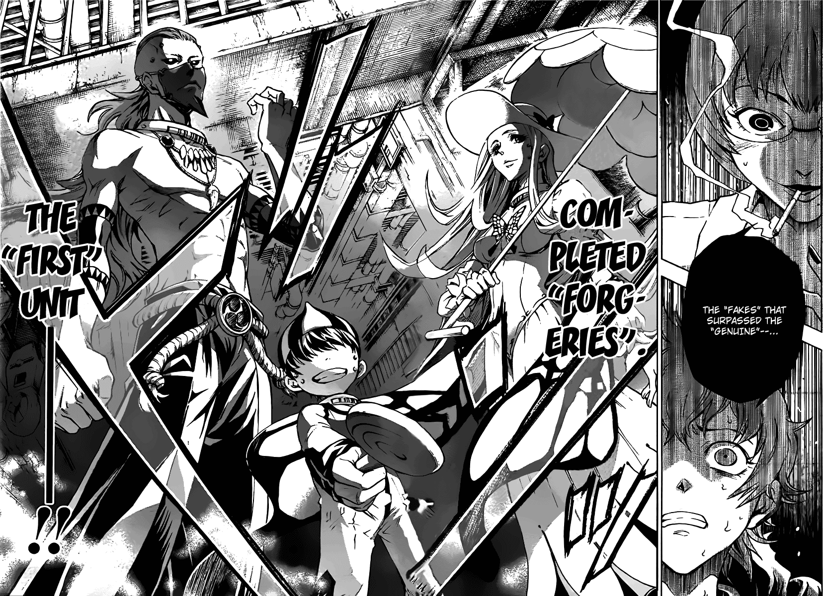 Deadman Wonderland Chapter 31 page 15 - Chapter 31: Although Ganta Tries To Stop Forgeries