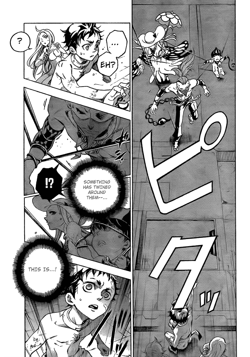 Deadman Wonderland Chapter 31 page 18 - Chapter 31: Although Ganta Tries To Stop Forgeries