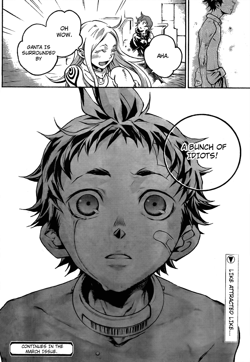 Deadman Wonderland Chapter 31 page 22 - Chapter 31: Although Ganta Tries To Stop Forgeries