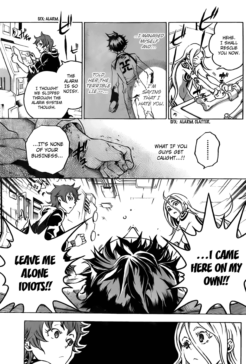 Deadman Wonderland Chapter 31 page 5 - Chapter 31: Although Ganta Tries To Stop Forgeries