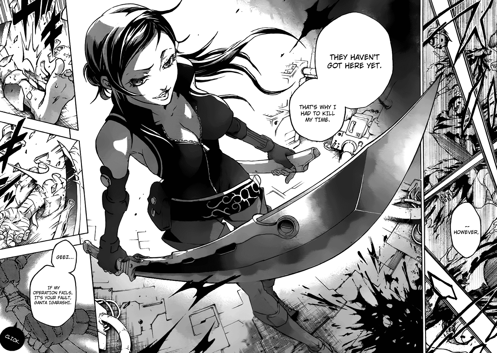 Deadman Wonderland Chapter 31 page 8 - Chapter 31: Although Ganta Tries To Stop Forgeries