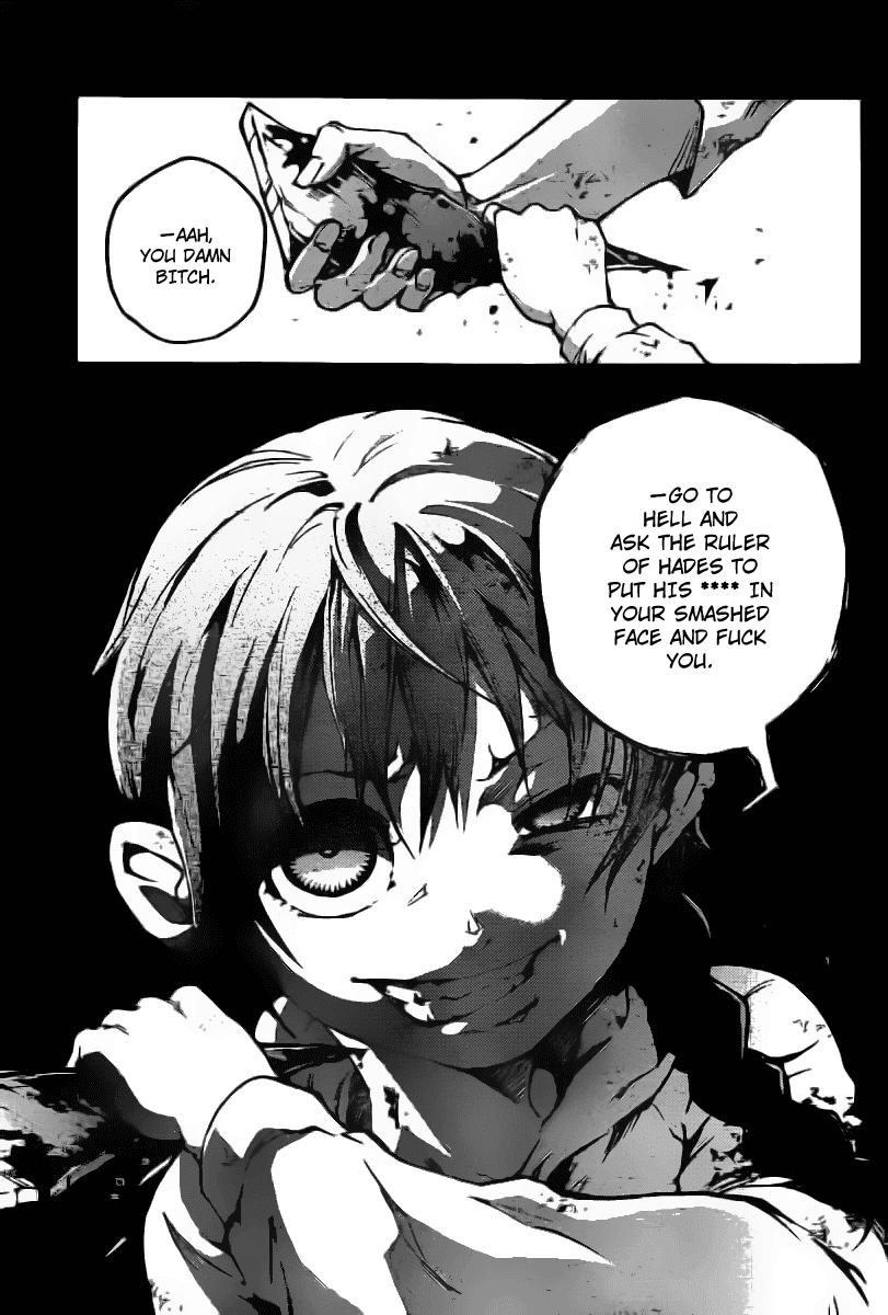 Deadman Wonderland Chapter 33 page 21 - Chapter 33: Beaming Beauty-badass