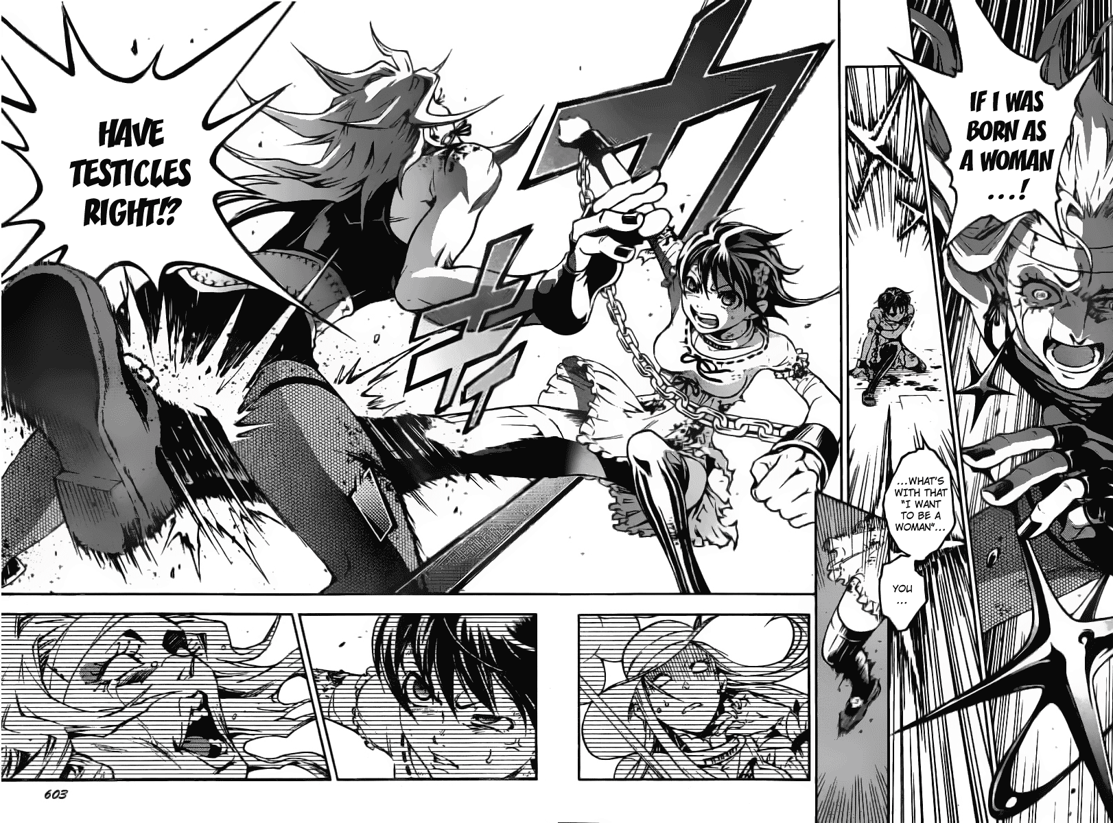 Deadman Wonderland Chapter 33 page 26 - Chapter 33: Beaming Beauty-badass