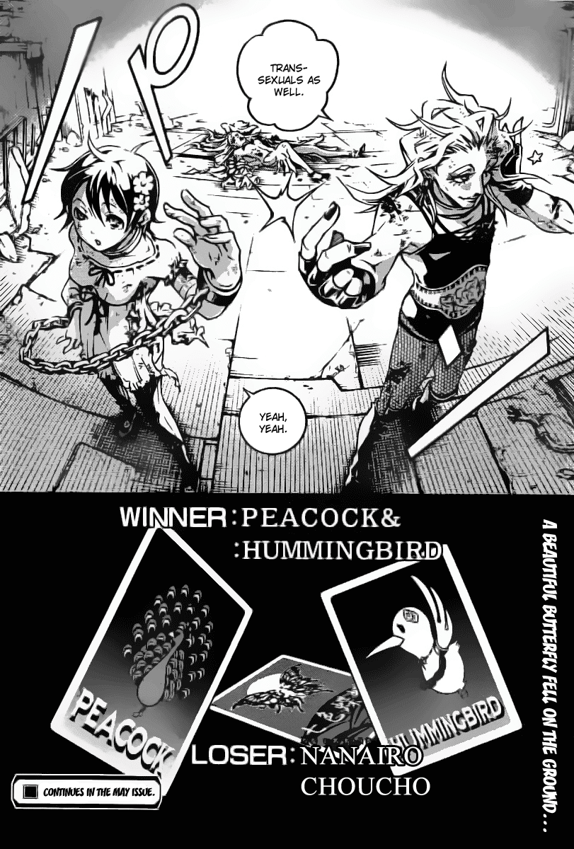 Deadman Wonderland Chapter 33 page 38 - Chapter 33: Beaming Beauty-badass