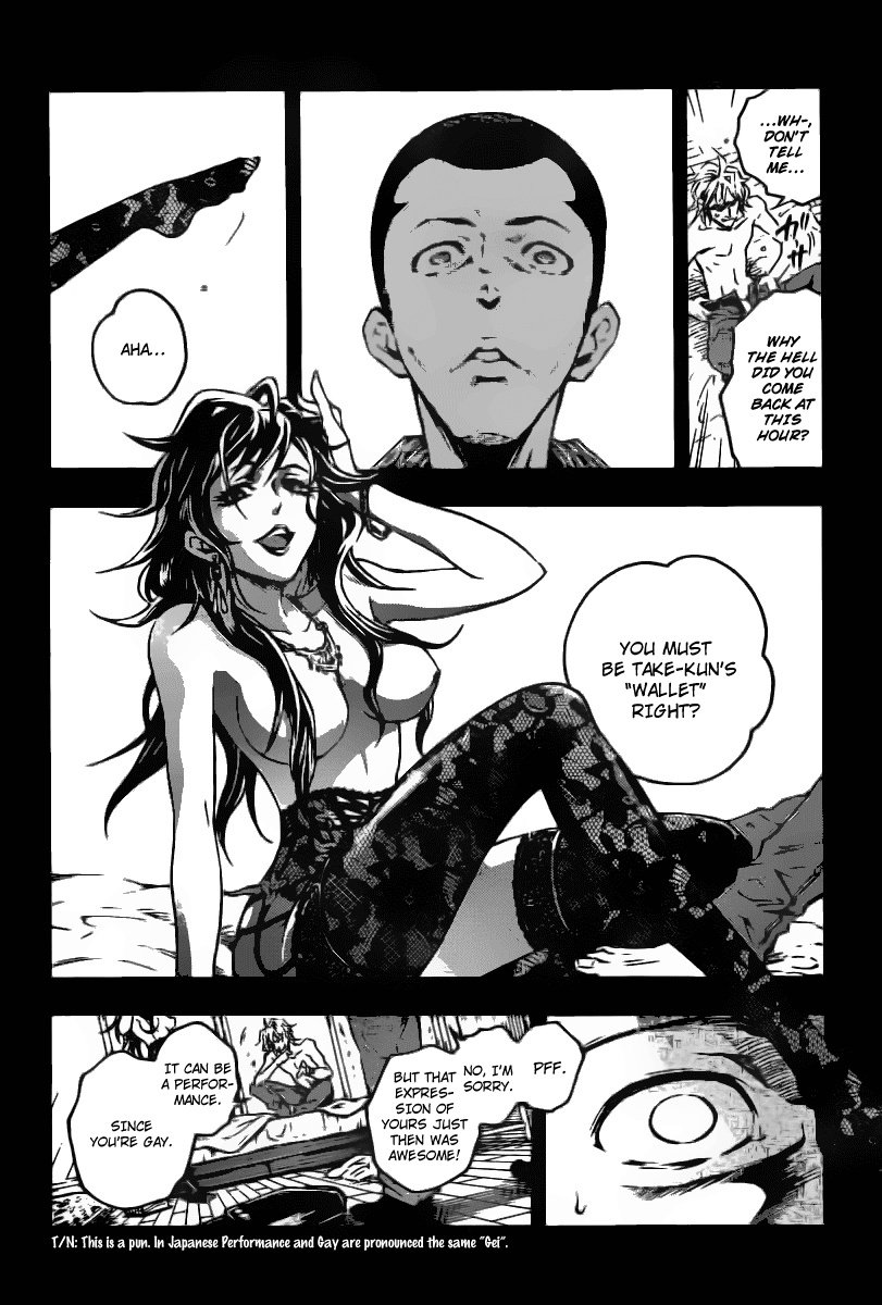 Deadman Wonderland Chapter 33 page 6 - Chapter 33: Beaming Beauty-badass