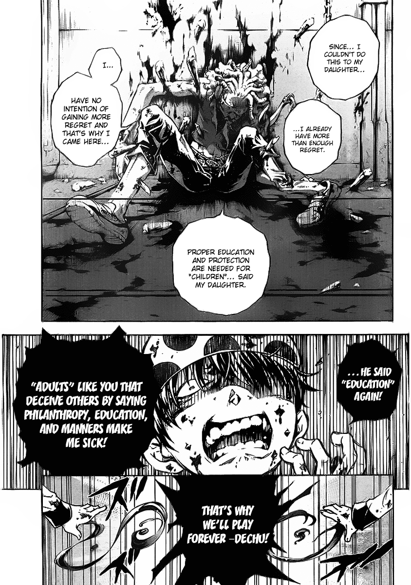 Deadman Wonderland Chapter 34 page 17 - Chapter 34: Bare Fire
