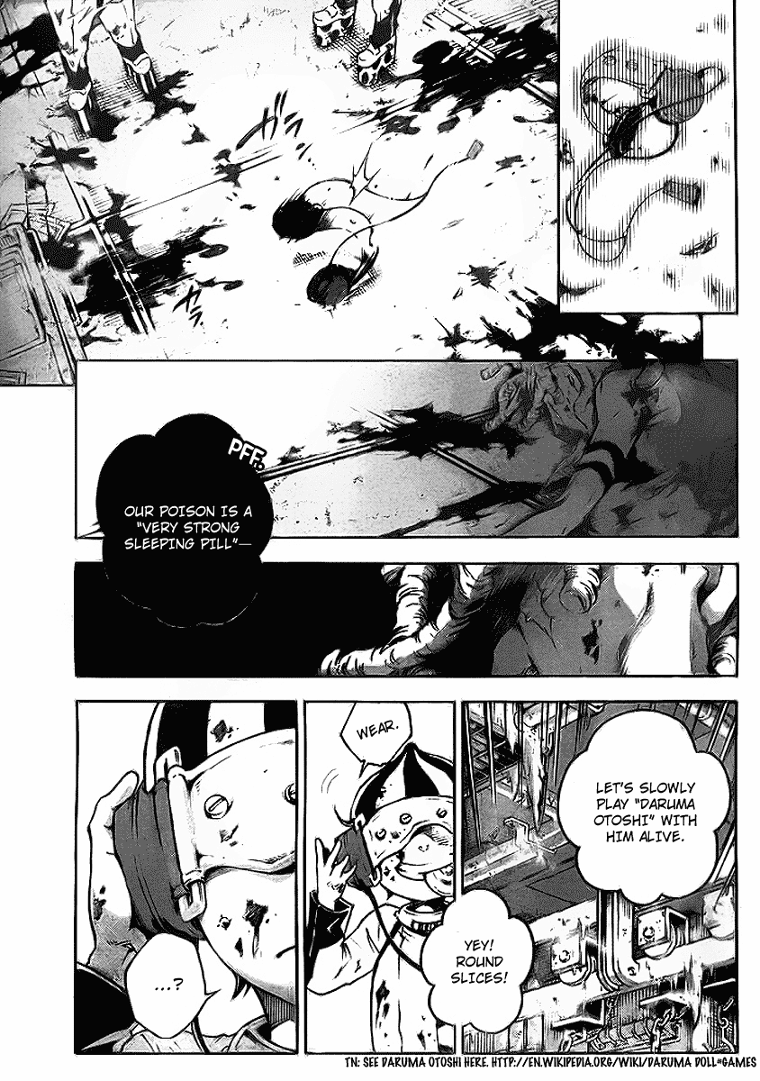 Deadman Wonderland Chapter 34 page 19 - Chapter 34: Bare Fire