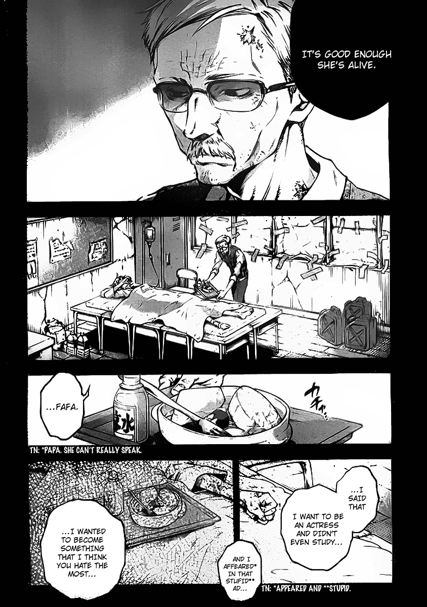 Deadman Wonderland Chapter 34 page 22 - Chapter 34: Bare Fire