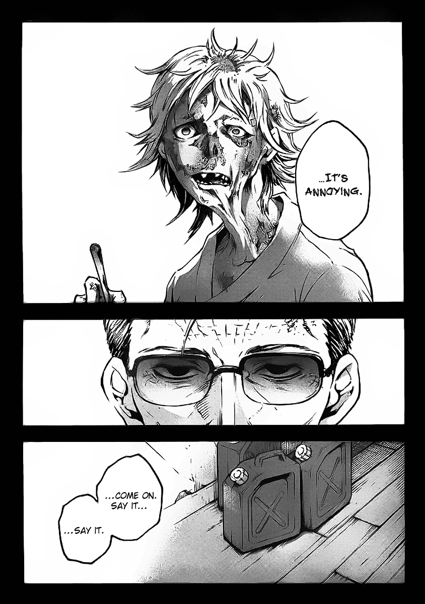 Deadman Wonderland Chapter 34 page 24 - Chapter 34: Bare Fire