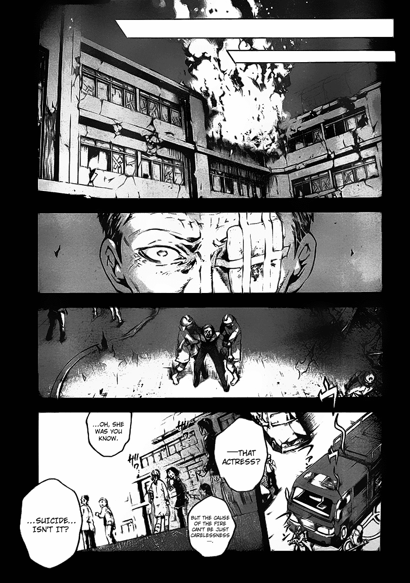 Deadman Wonderland Chapter 34 page 35 - Chapter 34: Bare Fire