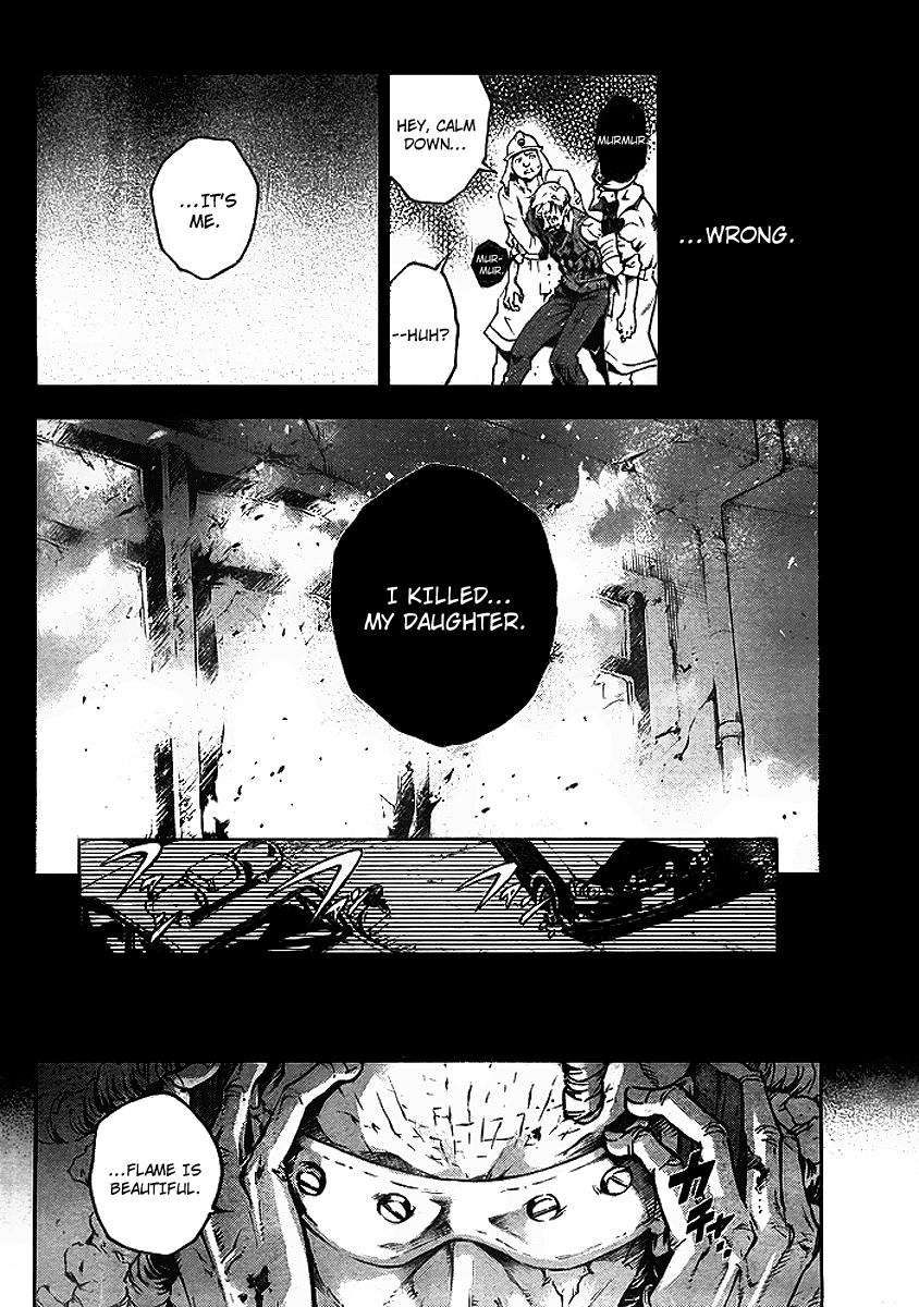 Deadman Wonderland Chapter 34 page 36 - Chapter 34: Bare Fire