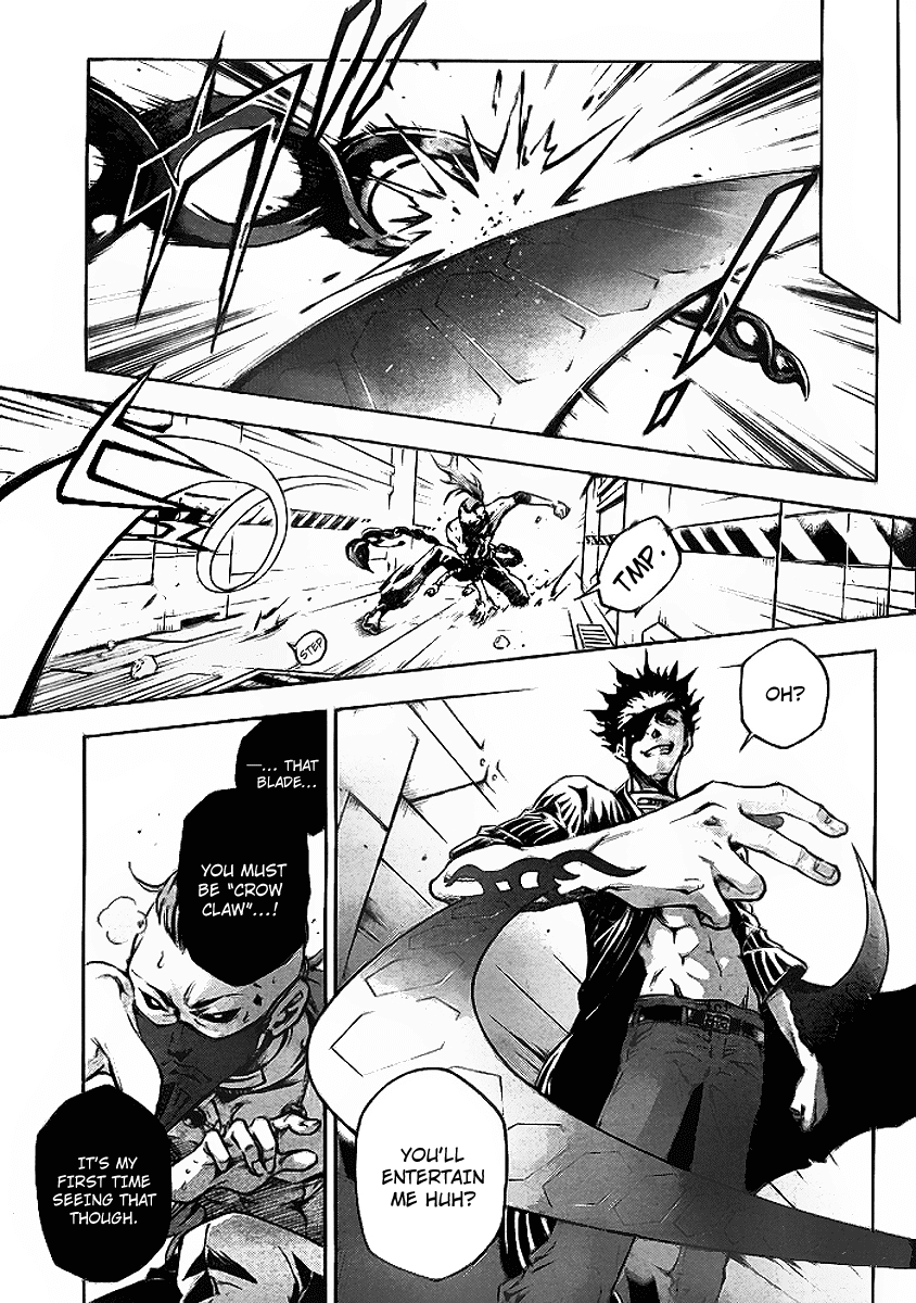 Deadman Wonderland Chapter 34 page 39 - Chapter 34: Bare Fire