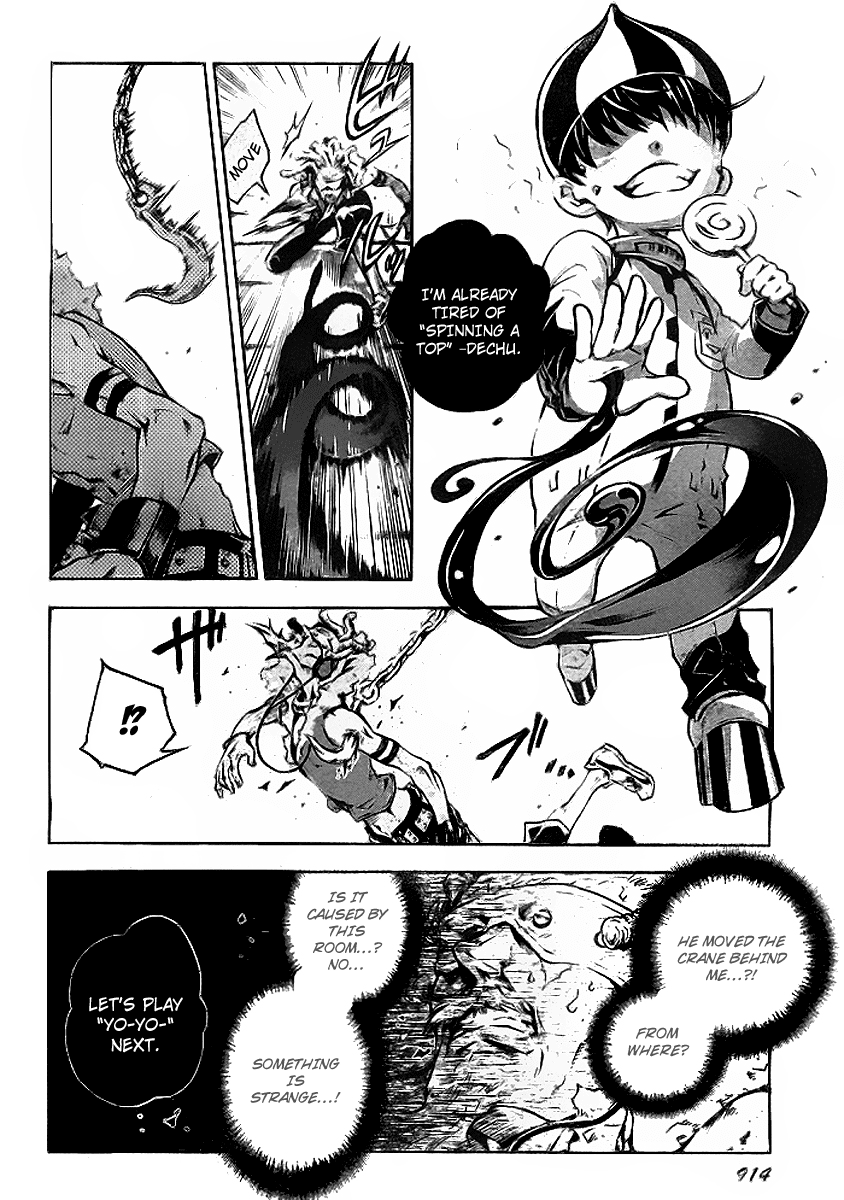 Deadman Wonderland Chapter 34 page 4 - Chapter 34: Bare Fire