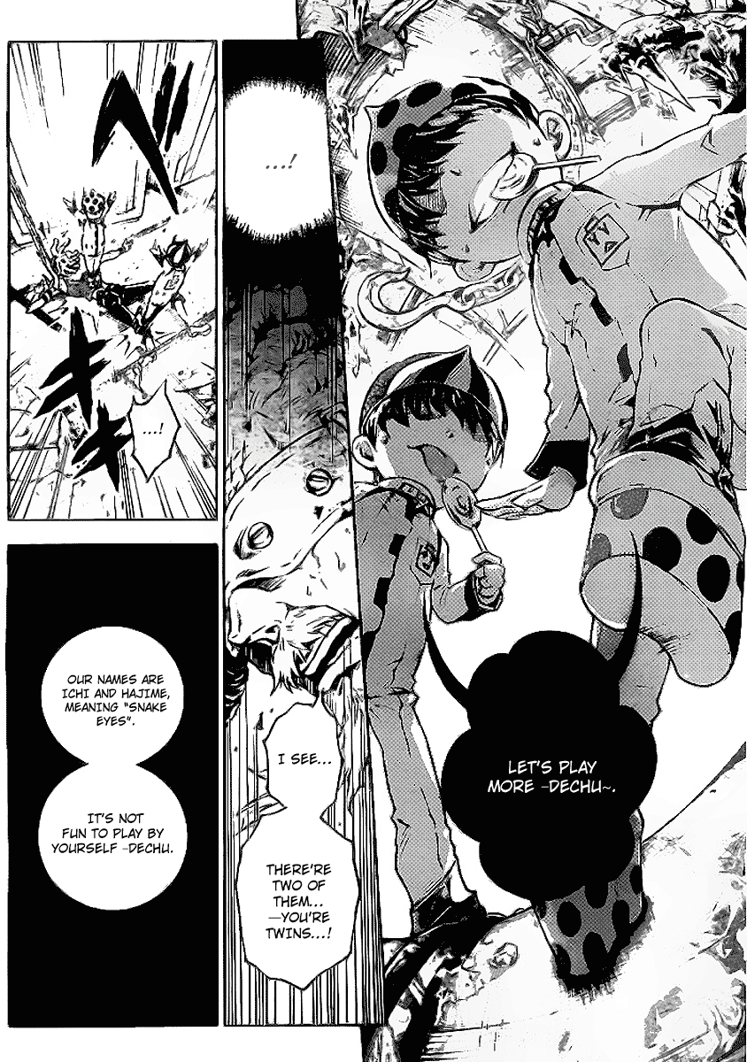 Deadman Wonderland Chapter 34 page 6 - Chapter 34: Bare Fire