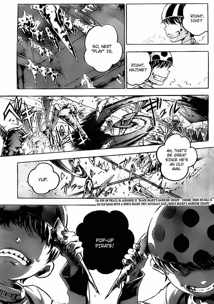 Deadman Wonderland Chapter 34 page 7 - Chapter 34: Bare Fire