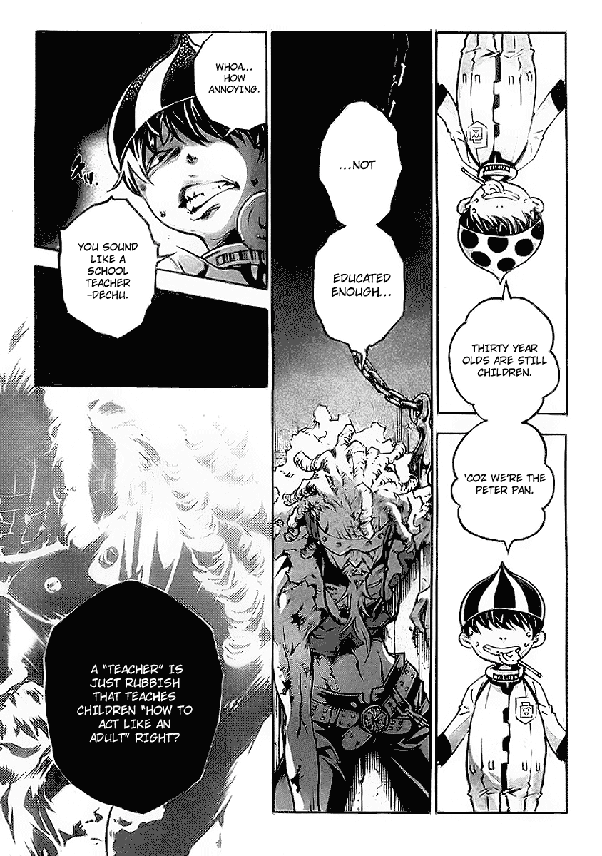 Deadman Wonderland Chapter 34 page 9 - Chapter 34: Bare Fire